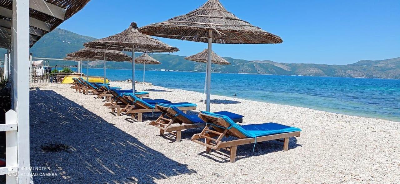 Appartamento Karaburun Sunset Beach Orikum Esterno foto