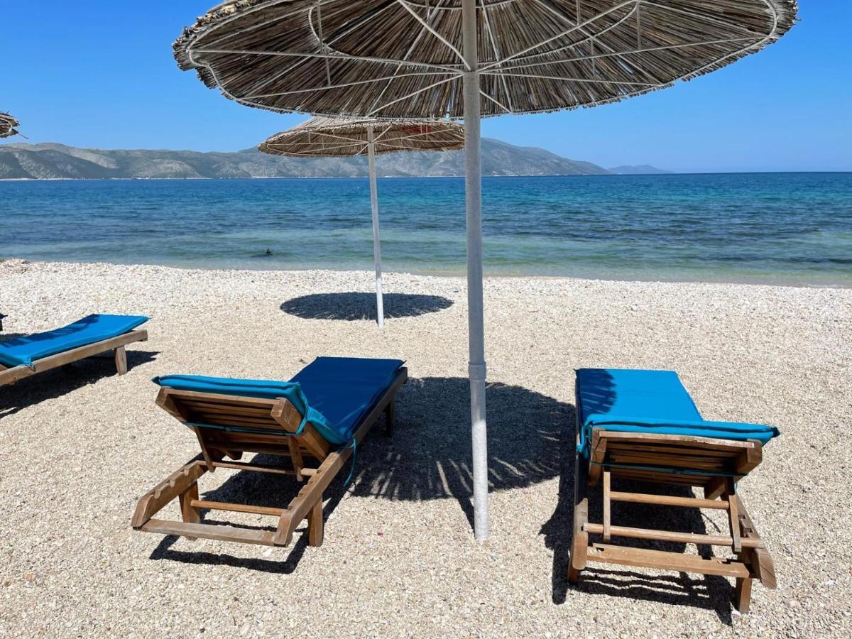 Appartamento Karaburun Sunset Beach Orikum Esterno foto