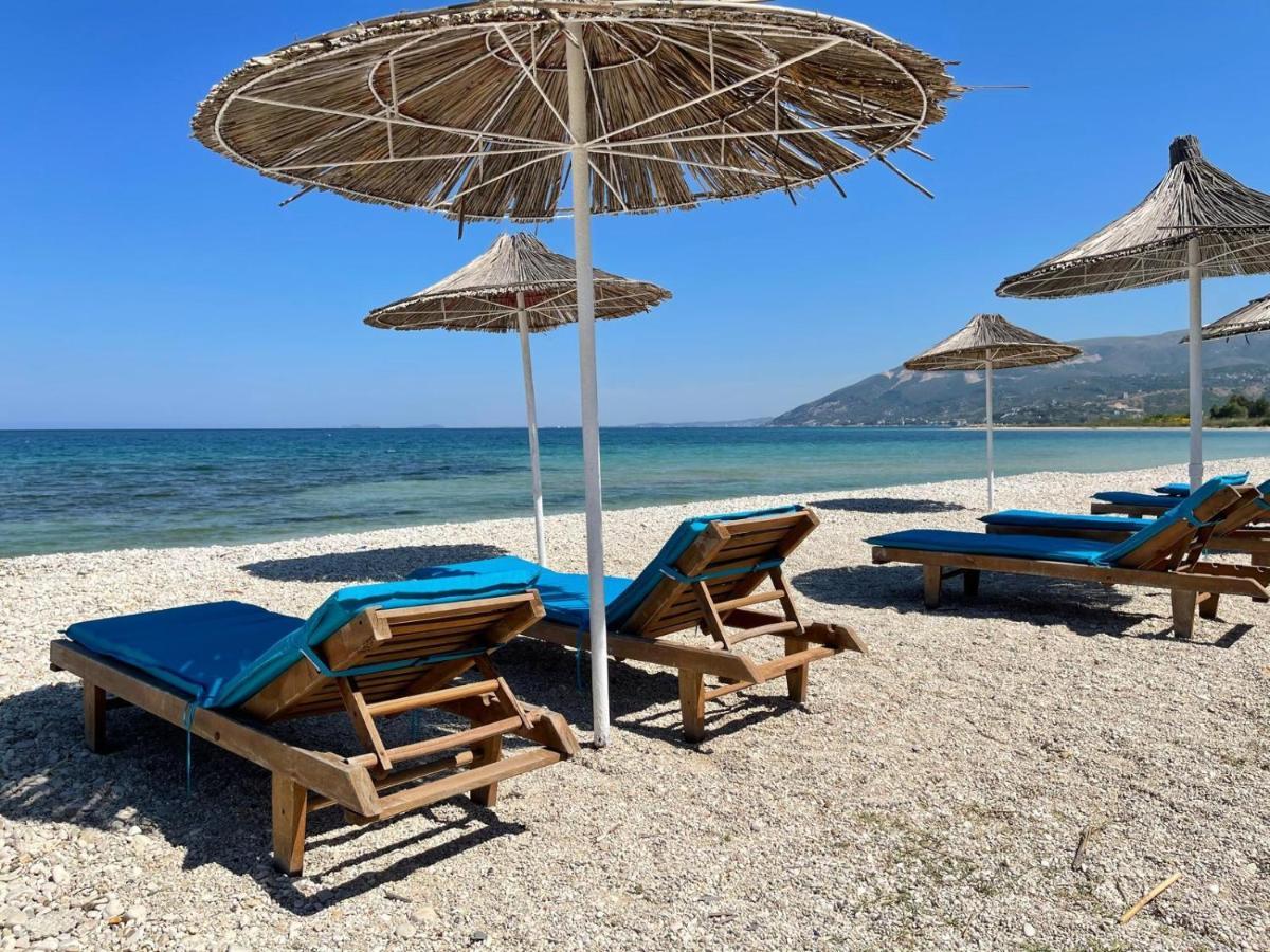 Appartamento Karaburun Sunset Beach Orikum Esterno foto