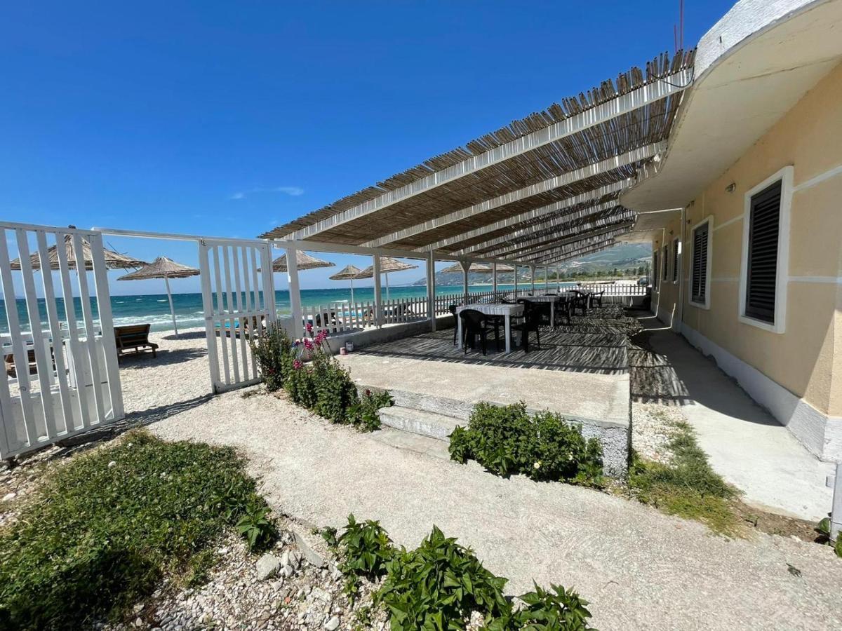 Appartamento Karaburun Sunset Beach Orikum Esterno foto