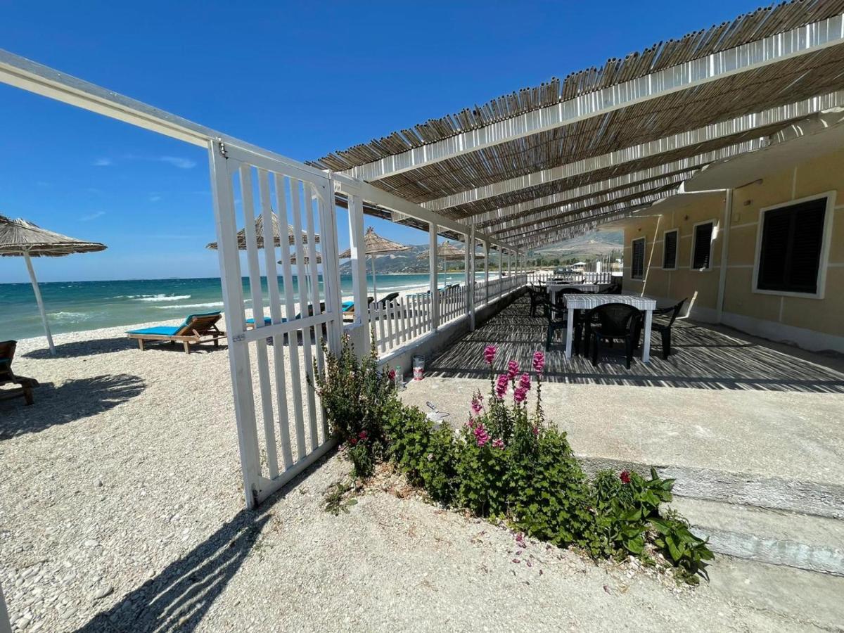 Appartamento Karaburun Sunset Beach Orikum Esterno foto