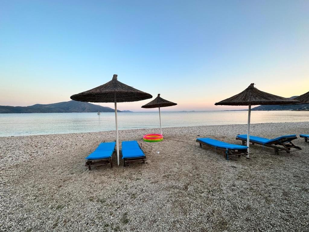 Karaburun Sunset Beach Orikum Esterno foto