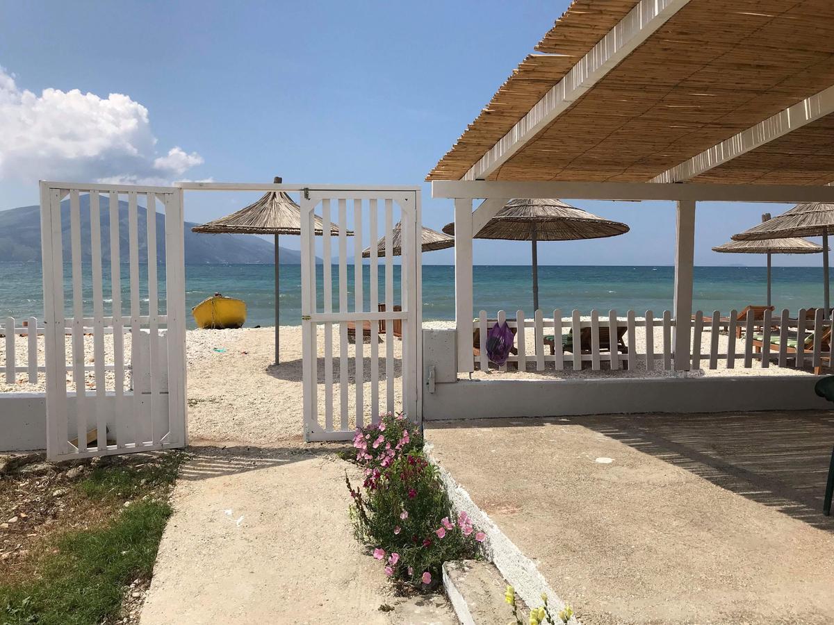 Appartamento Karaburun Sunset Beach Orikum Esterno foto